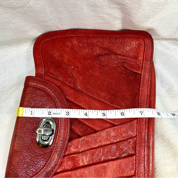 Treesje Metro Leather Clutch Purse - Picture 7 of 11